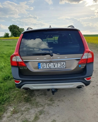 Volvo XC 70 cena 59900 przebieg: 240800, rok produkcji 2012 z Kłecko małe 326